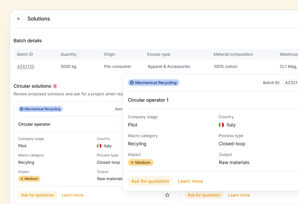 Screenshot of Musthad - Batch details