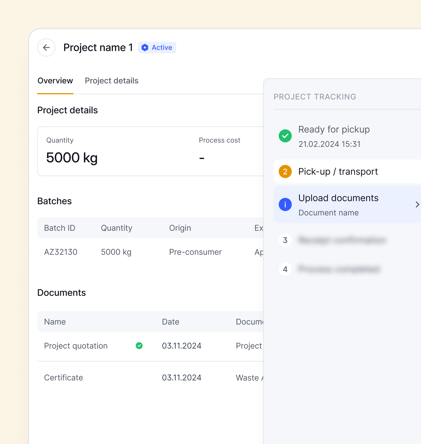 Screenshot of Musthad - Project details